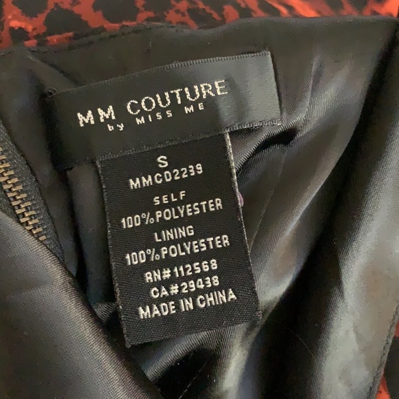 ❌SOLD❌Vintage Red cheetah print square neck dress - Picture 13 of 13